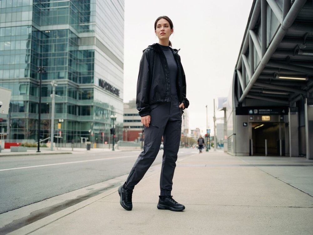 nowoczesne spodnie techwear z kieszeniami