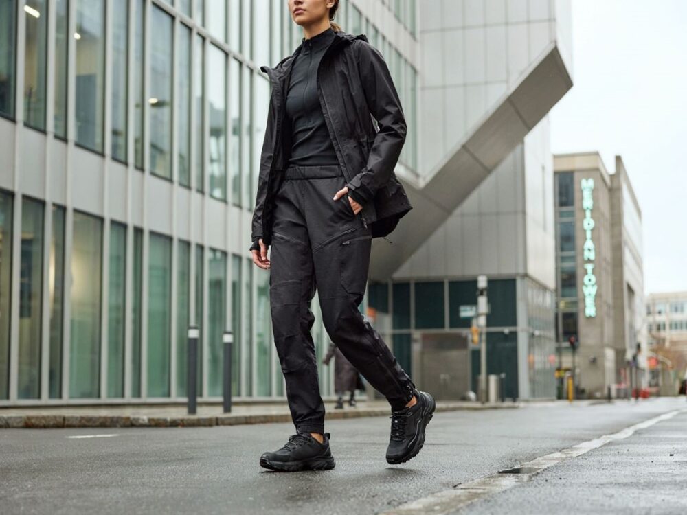 spodnie techwear damskie czarne